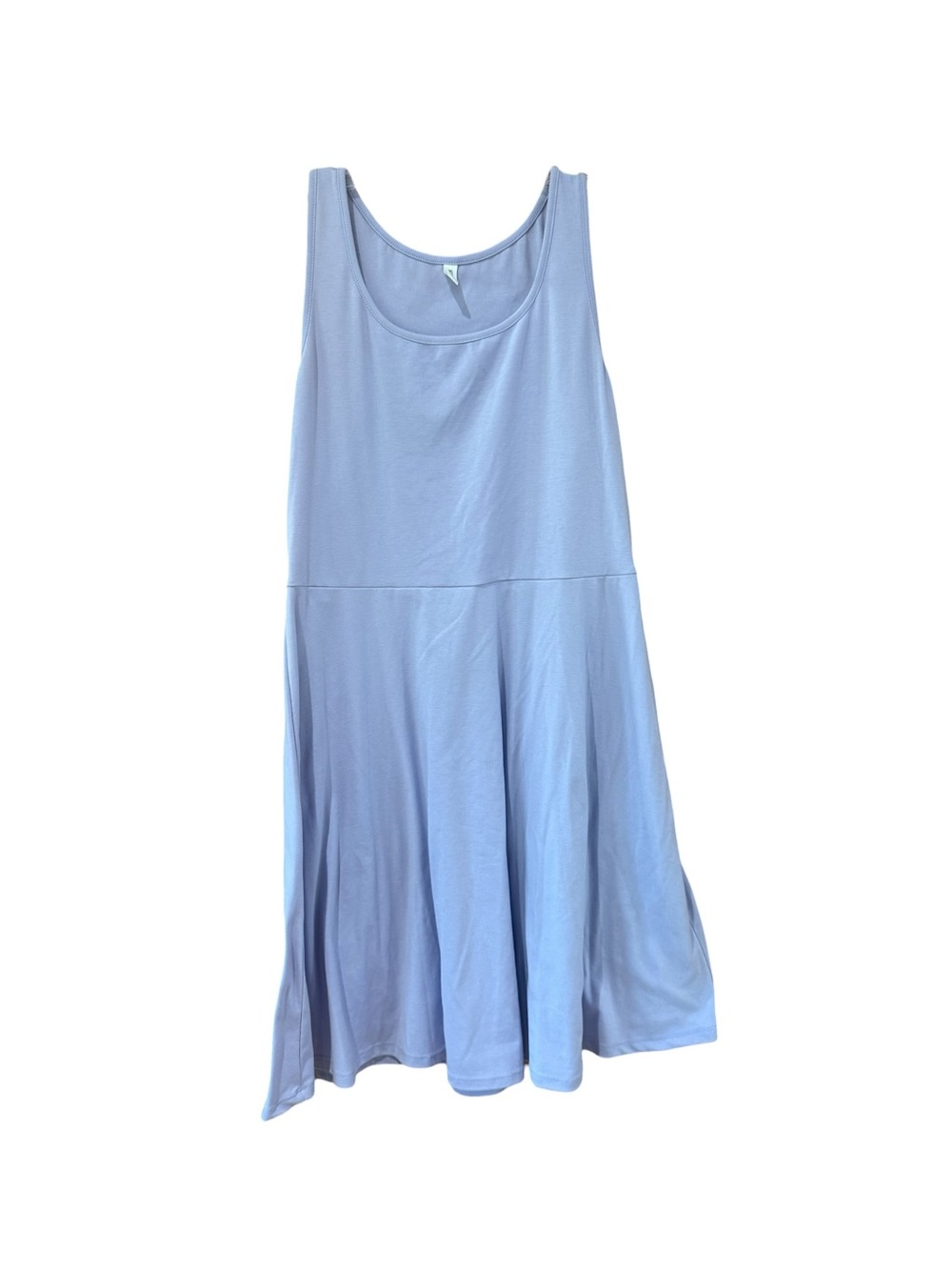 Missufe Light Lavender Scoop Neck Tank Dress